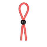 California exotic red adjustable cock studs performance ring - peaches and screams