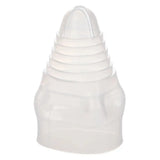California exotic silicone clear penis pump sleeve - peaches and screams