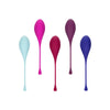 California exotic silicone kegel training 5 piece set - peaches and screams