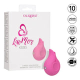 California exotic silicone pink flickering clitoral stimulator - peaches and screams