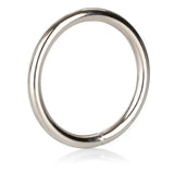 California exotic stainless steel 2 inch silver cock ring - peaches and screams