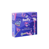 Clear ultra thin oral pleasure condoms 2 pack - peaches and screams