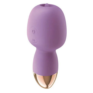 Purple Rechargeable Intense Clit - tastic Dual Massager - Peaches and Screams