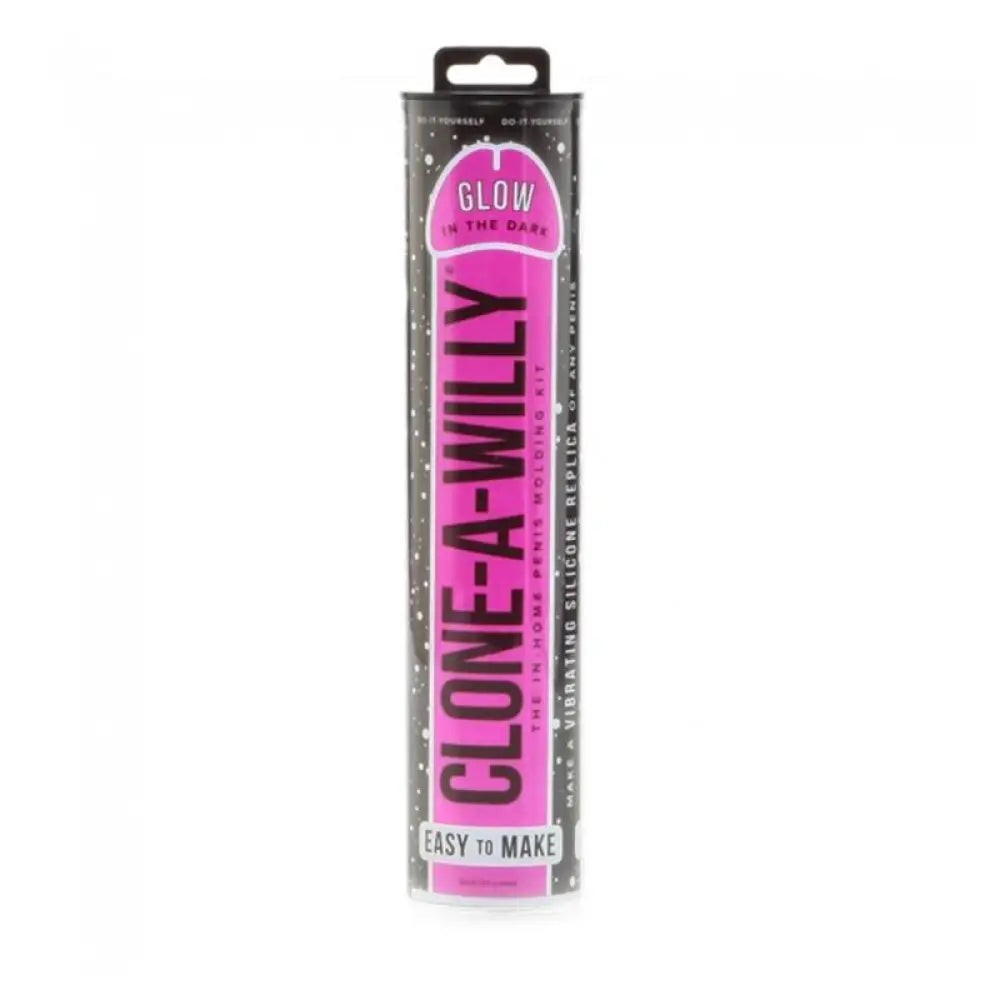 Clone-a-willy realistic pink silicone vibrating penis kit - peaches and screams