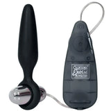 Colt black booty unisex waterproof vibrating anal kit - peaches and screams