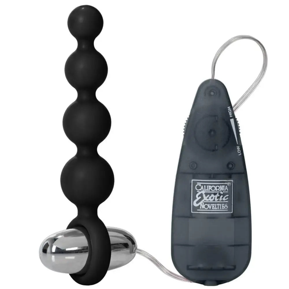 Colt black booty unisex waterproof vibrating anal kit - peaches and screams