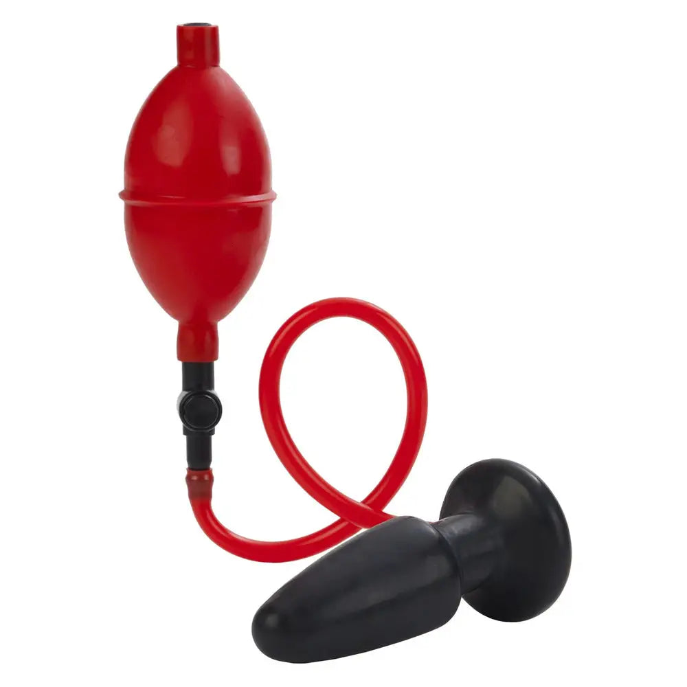 Colt black medium inflatable butt plug 4 inch expansion toy - peaches and screams