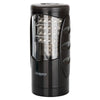 Colt black power stroker 8 inch vibrating male masturbator - peaches and screams