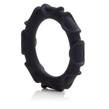 Colt black silicone stretchy cock ring for men - peaches and screams
