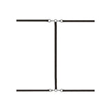 Colt faux leather black bed restraints for bdsm couples - peaches and screams
