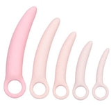 Colt pink 5 piece silicone dilator kit with finger loops - peaches and screams