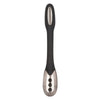 Colt silicone black estim 5 speed rechargeable massager - peaches and screams