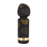 Colt silicone black rechargeable clitoral wand massager - peaches and screams