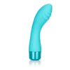 Colt silicone blue waterproof 8 inch g spot vibrator - peaches and screams