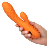 Colt silicone orange rechargeable g spot clit massager 8 inch - peaches and screams