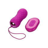 Colt silicone pink rechargeable textured bullet with remote - peaches and screams