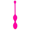 Colt silicone pink rechargeable vibrating kegel exerciser - peaches and screams