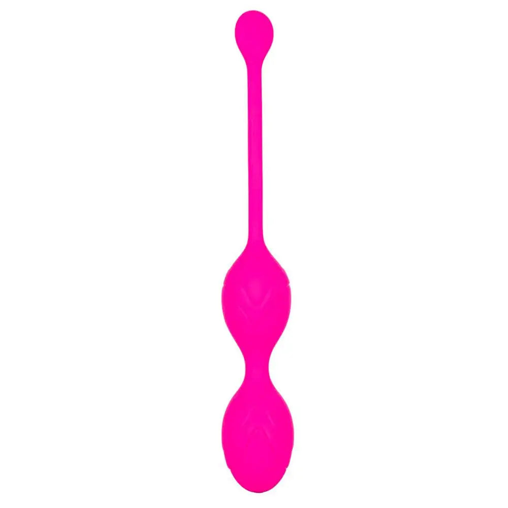 Colt silicone pink rechargeable vibrating kegel exerciser - peaches and screams