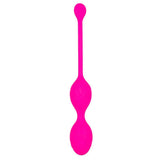 Colt silicone pink rechargeable vibrating kegel exerciser - peaches and screams