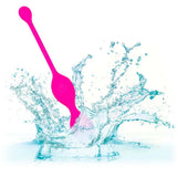 Colt silicone pink rechargeable vibrating kegel exerciser - peaches and screams