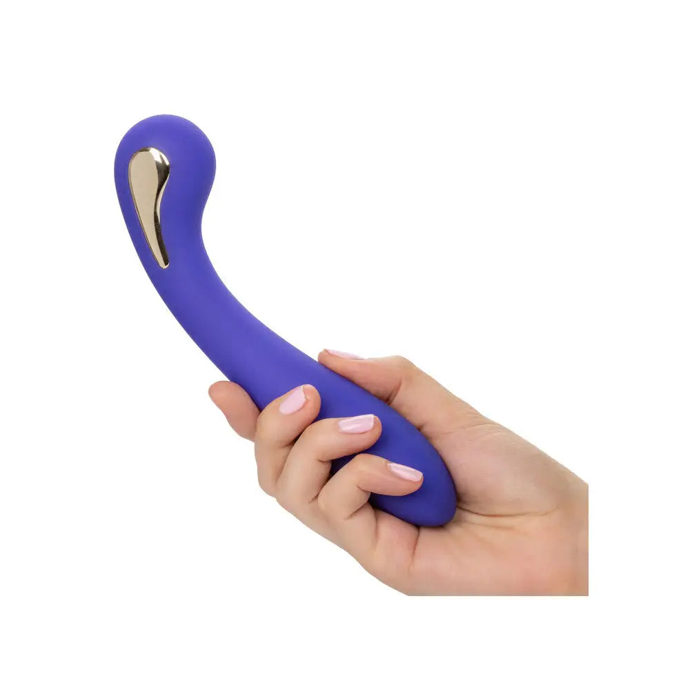 Colt silicone purple estim rechargeable g wand massager - peaches and screams