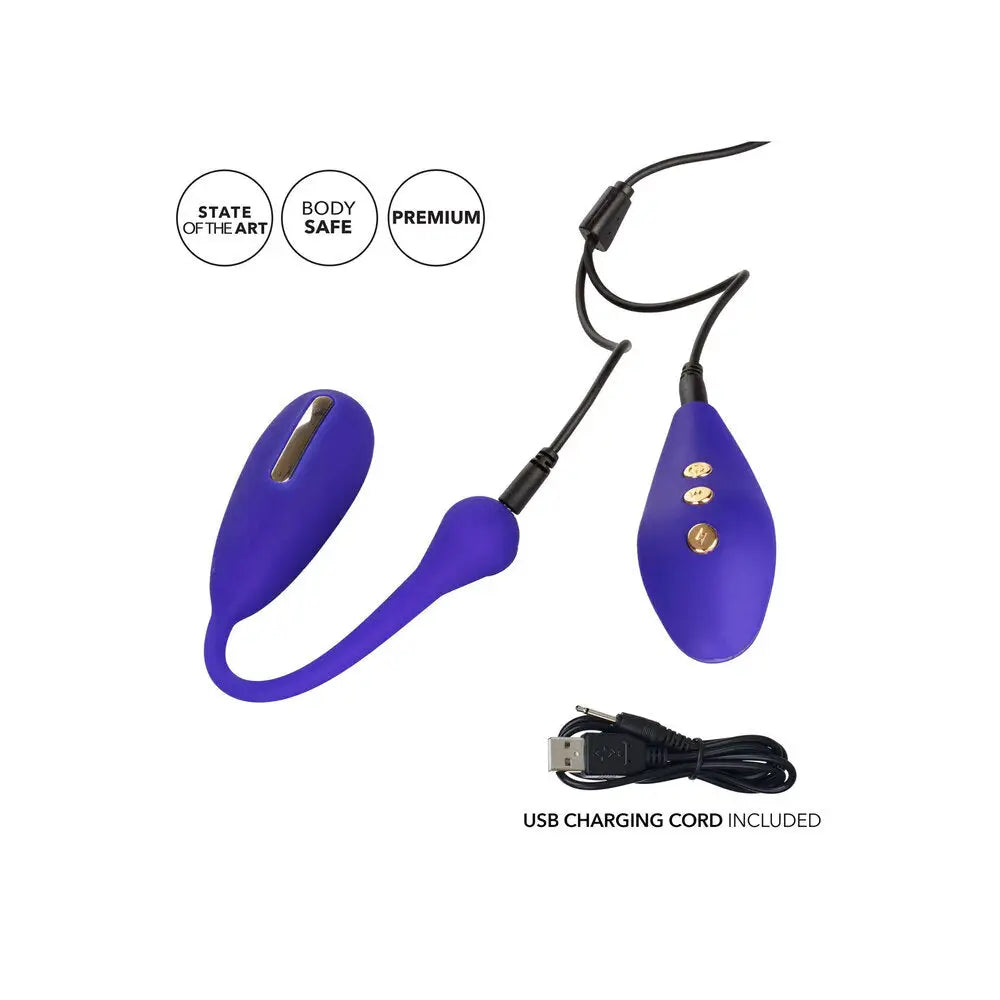 Colt silicone purple rechargeable kegel exerciser - peaches and screams