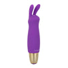 Colt silicone purple rechargeable mini rabbit massager - peaches and screams