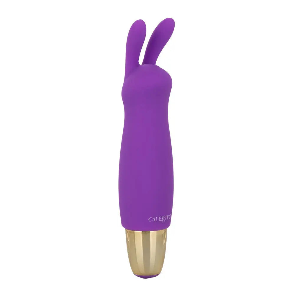 Colt silicone purple rechargeable mini rabbit massager - peaches and screams