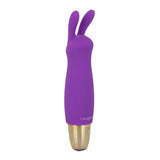 Colt silicone purple rechargeable mini rabbit massager - peaches and screams