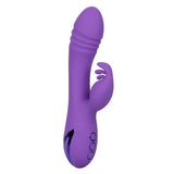 Colt silicone purple rechargeable rabbit vibrator 8 inch - peaches and screams