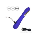 Colt silicone purple rechargeable wand massager 7.25 inch - peaches and screams