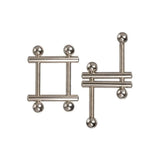 Colt stainless steel adjustable crossbar nipple vices - peaches and screams
