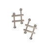 Colt stainless steel adjustable crossbar nipple vices - peaches and screams
