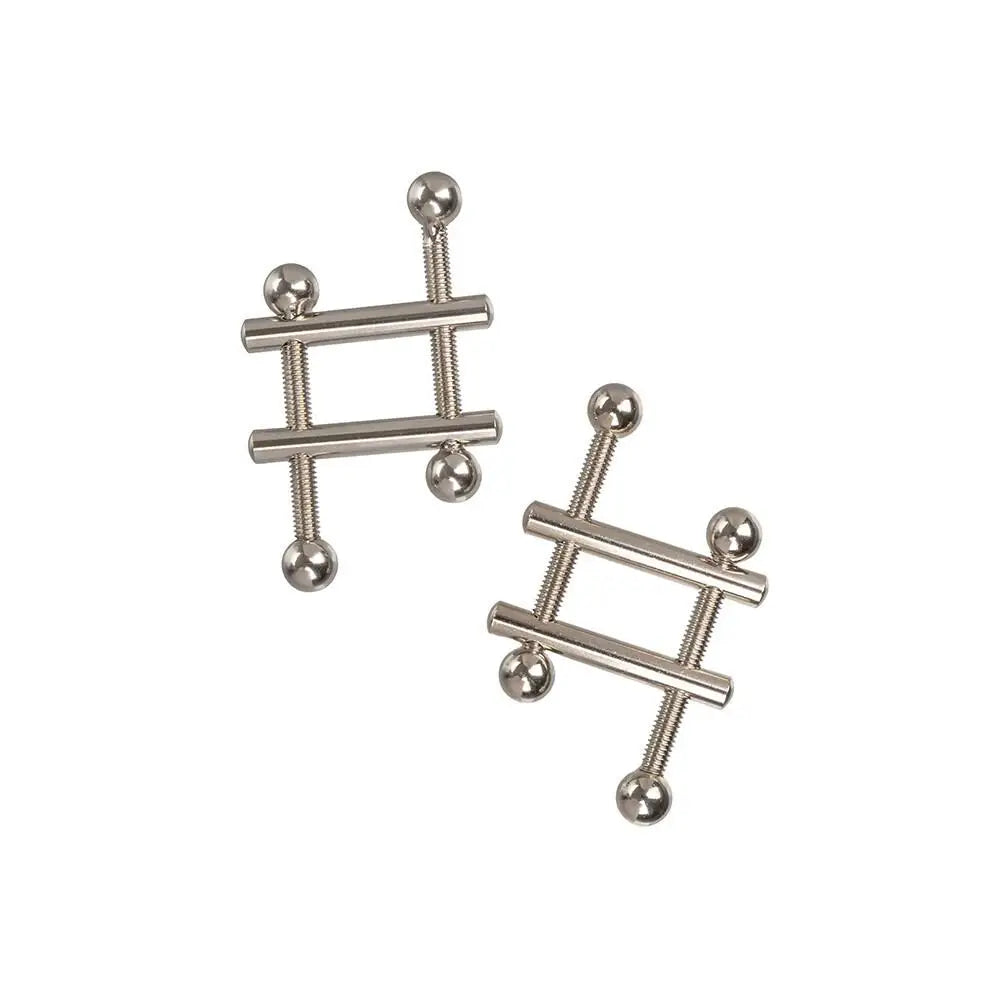 Colt stainless steel adjustable crossbar nipple vices - peaches and screams