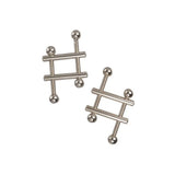 Colt stainless steel adjustable crossbar nipple vices - peaches and screams