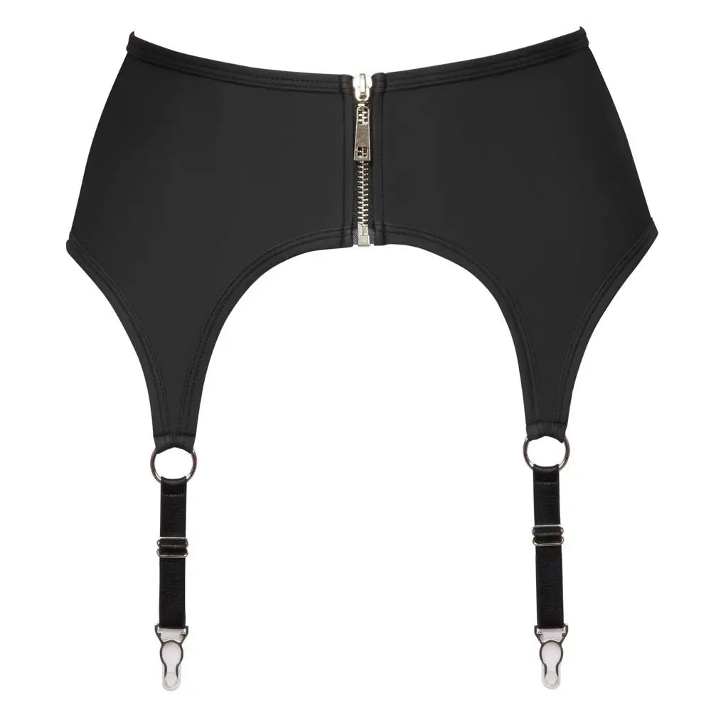 Cottelli Zip Suspender Belt - Peaches and Screams