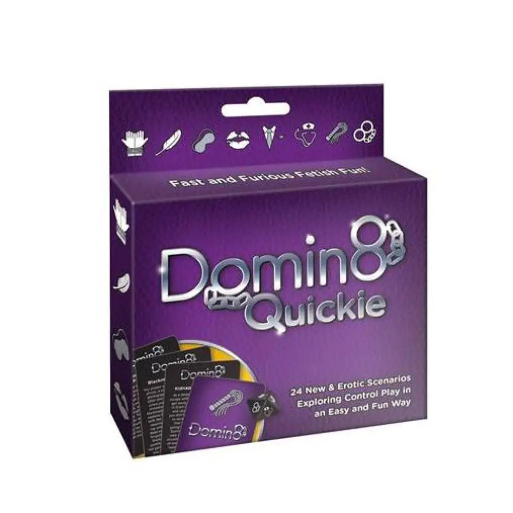 Creative conceptions domin8 quickie card game for couples - peaches and screams