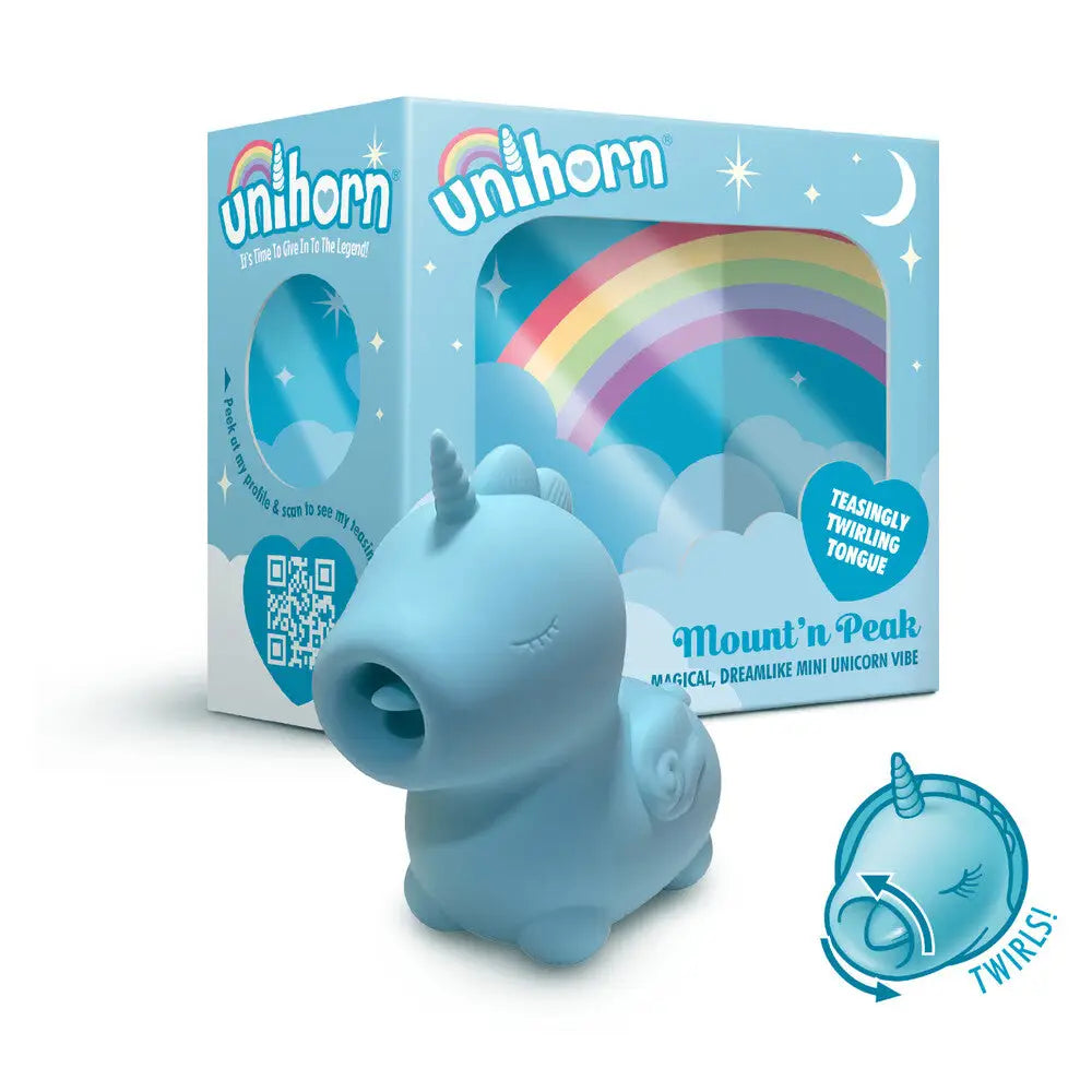 Creative conceptions silicone blue rechargeable stimulator - peaches and screams