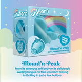 Creative conceptions silicone blue rechargeable stimulator - peaches and screams