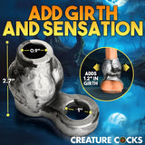 Creature cocks night prowler weighted silicone ball stretcher - peaches and screams