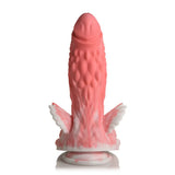 Creature cocks pegasus peacker dildo 8.5 inch pink silicone - peaches and screams