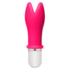 Doc johnson 5 inch silicone pink 10 function removable sleeve vibe - peaches and screams