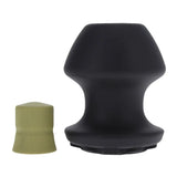 Doc johnson kum keeper large black silicone cock ring - peaches and screams