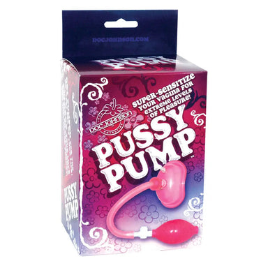Doc Johnson Pink Pussy Pump For Her - Peaches and Screams