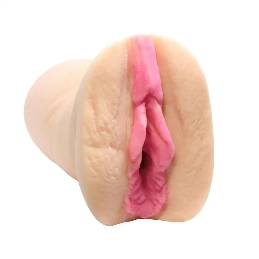Doc Johnson Realistic Feel Flesh Pink Pocket Pussy Masturbator - Peaches and Screams