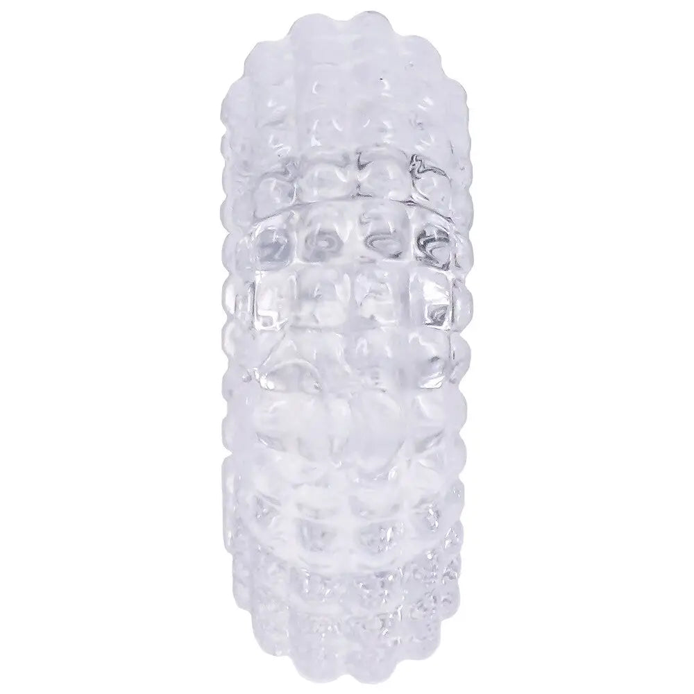 Doc Johnson Rubber Clear Classic Cock Ring For Him - Peaches and Screams
