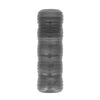 Dorcel jelly black 5.5 inch textured male stroker masturbator - peaches and screams