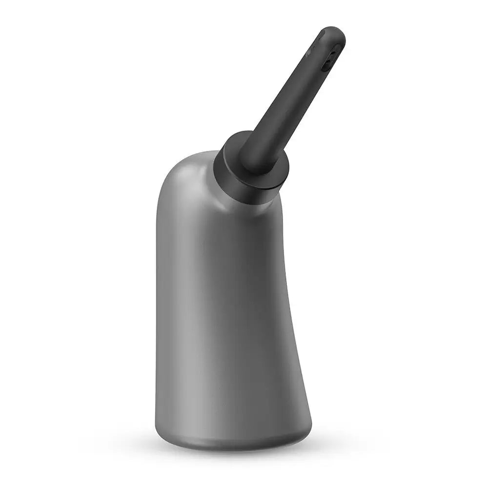 Dorcel silicone black large capacity douche for men and women - peaches and screams