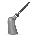 Dorcel silicone black large capacity douche for men and women - peaches and screams