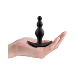 Dorcel silicone black small training anal bead for beginners - peaches and screams
